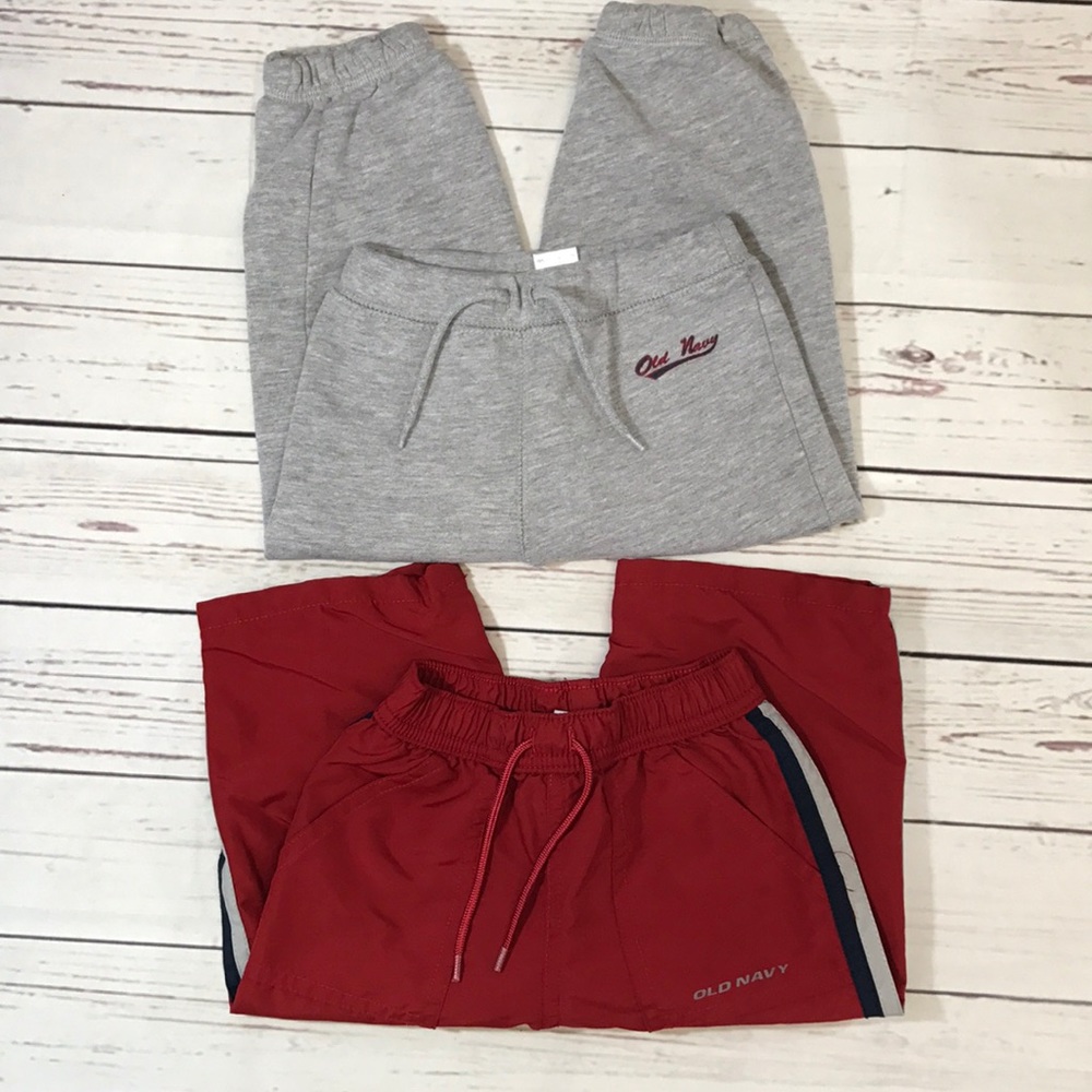 Old navy jogger sweats size 12-18 18-24 Months two Y2K Retro